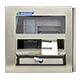 Vue de face de l'armoire imprimante Zebra ZT400 d'Armagard